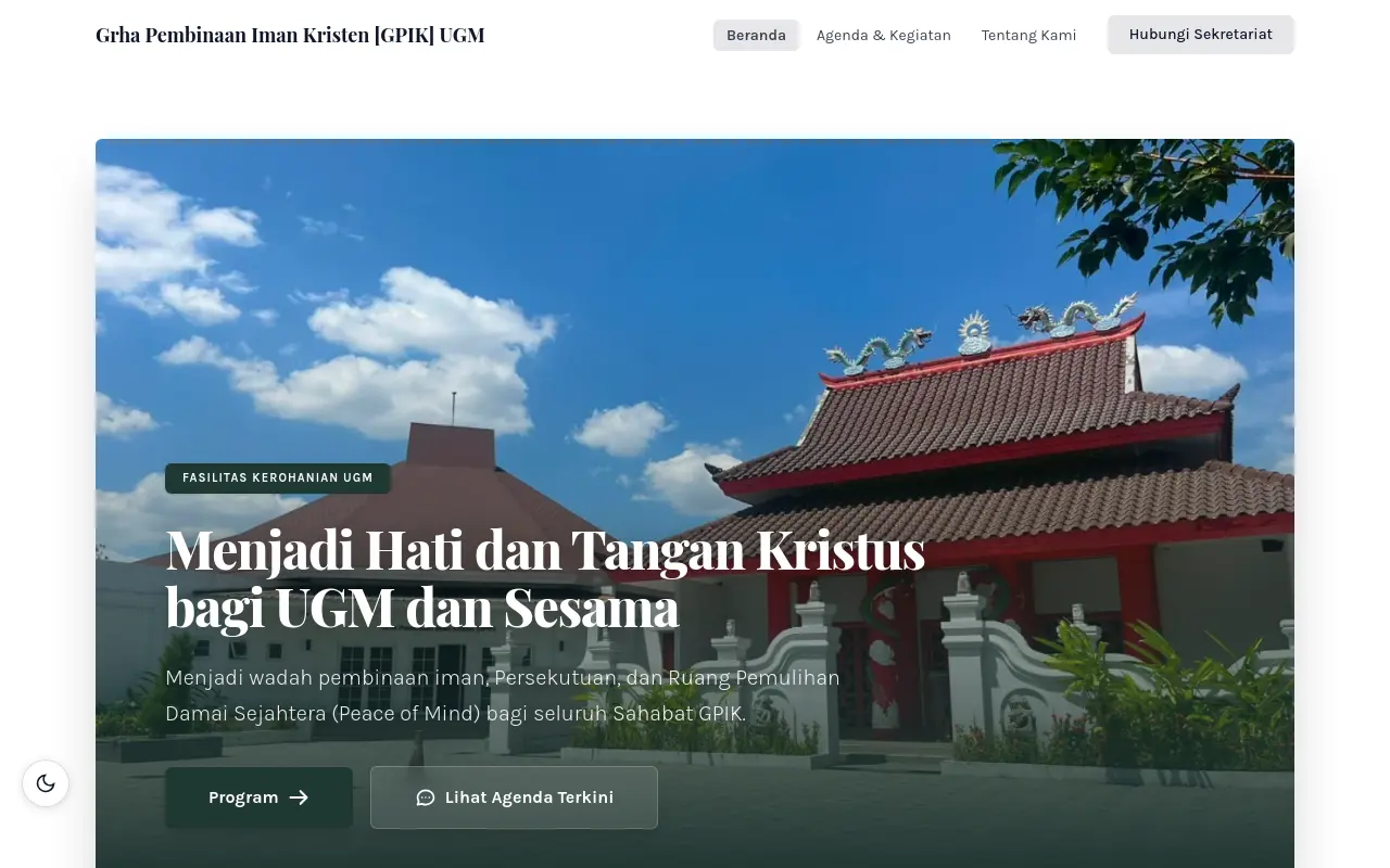 Grha Pembinaan Iman Kristen [GPIK] UGM