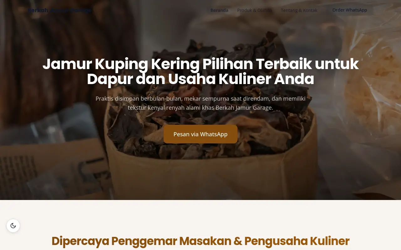 Berkah Jamur Garage