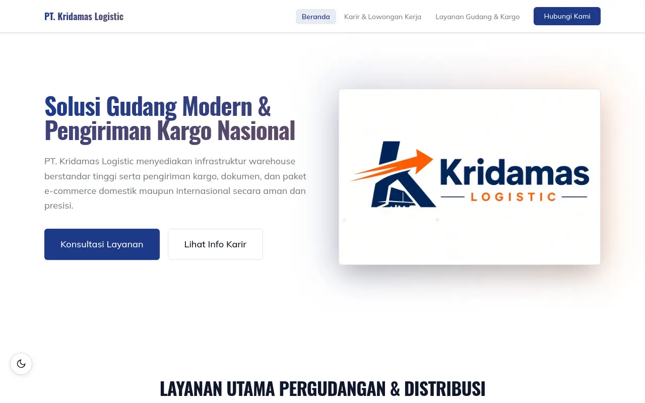 PT. Kridamas Logistic