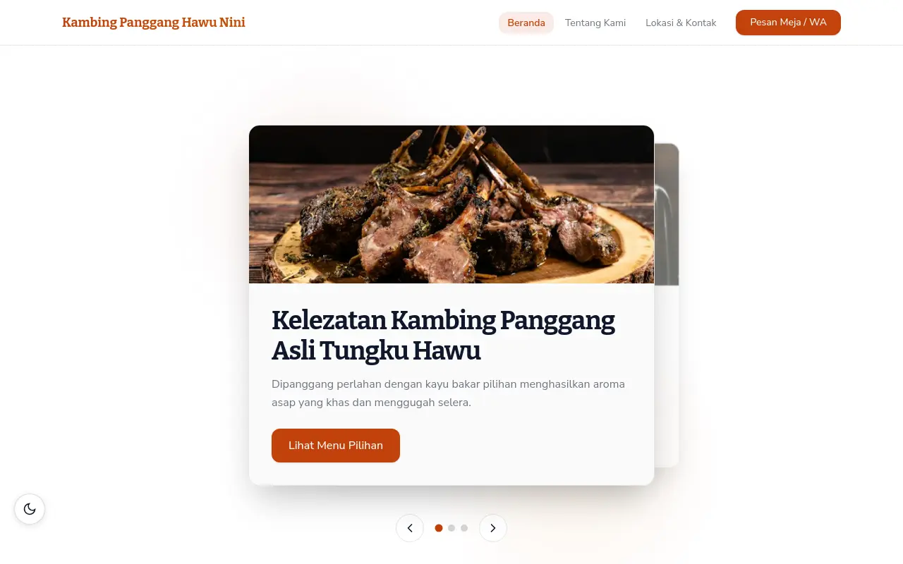 Kambing Panggang Hawu Nini