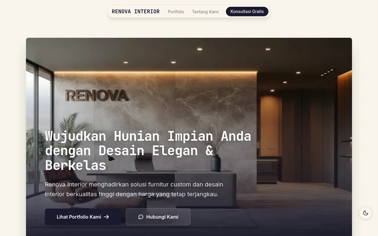 template-website-interior-design
