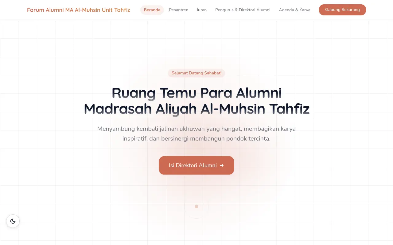 Forum Alumni MA Al-Muhsin Unit Tahfiz