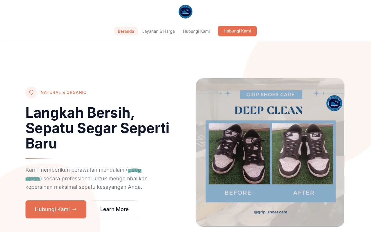 Grip Shoes Care