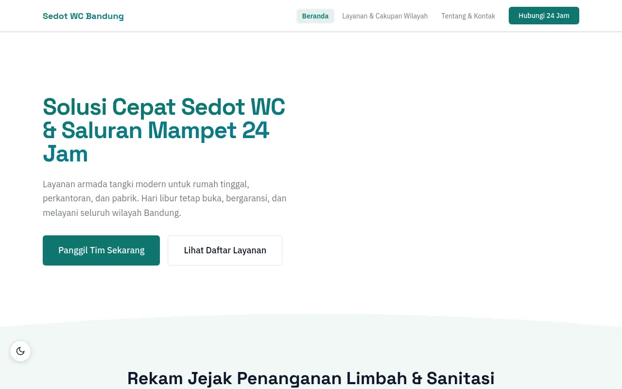 Sedot WC Bandung